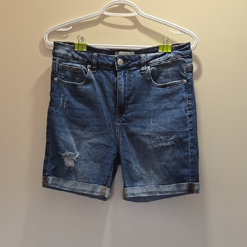 Ardene Distressed Bermuda Shorts